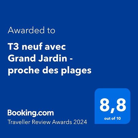 T3 Neuf Avec Grand Jardin - Proche Des Plages Saint-Cyr-sur-Mer Εξωτερικό φωτογραφία
